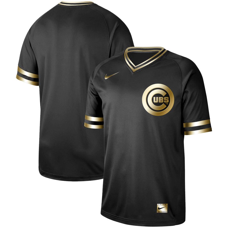 Men Chicago Cubs Blank Nike Black Gold MLB Jerseys->pittsburgh pirates->MLB Jersey